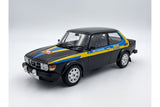 Saab 99 Turbo (1977) - black and racing decals 1:18