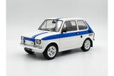 Fiat 126 (1972) - white and blue 1:18