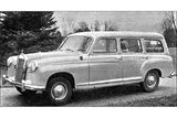 Mercedes W120 180b station wagon Binz 1960 - grey 1:43