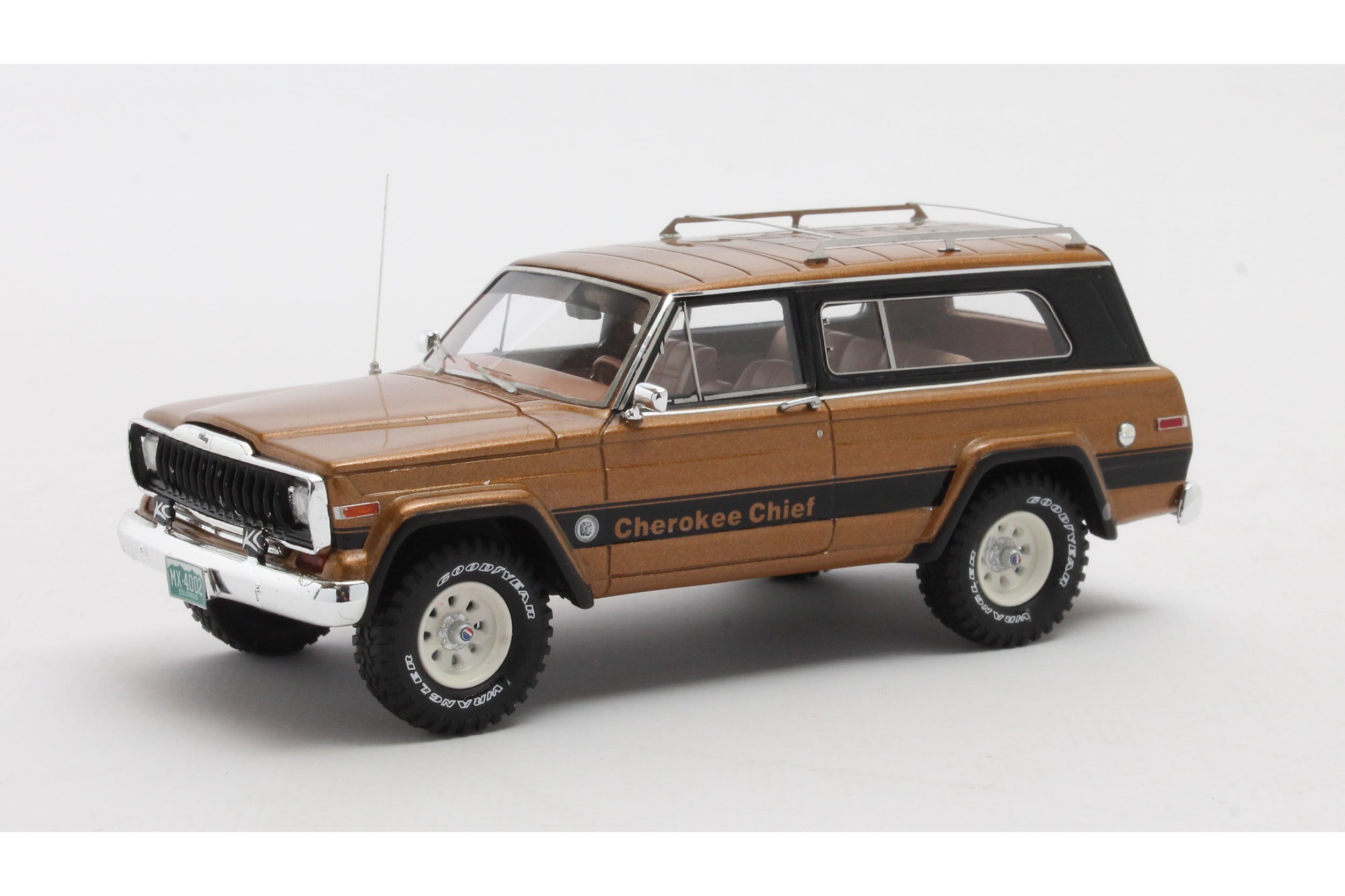 Jeep Cherokee Chief 1980 - brown 1:43 – Thomas Langejürgen