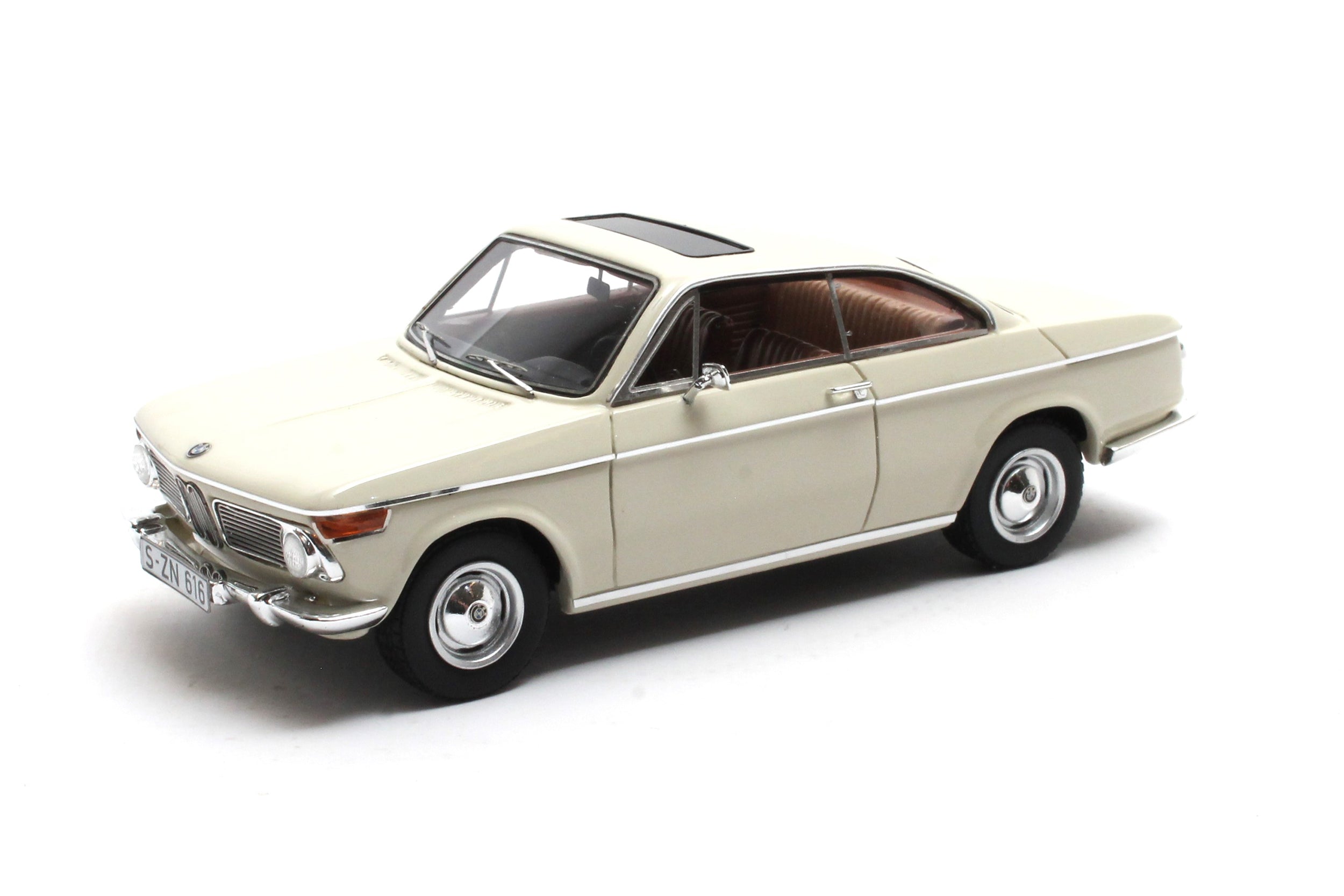 BMW 1600-2 Baur Coupe cream 1:43 – Thomas Langejürgen