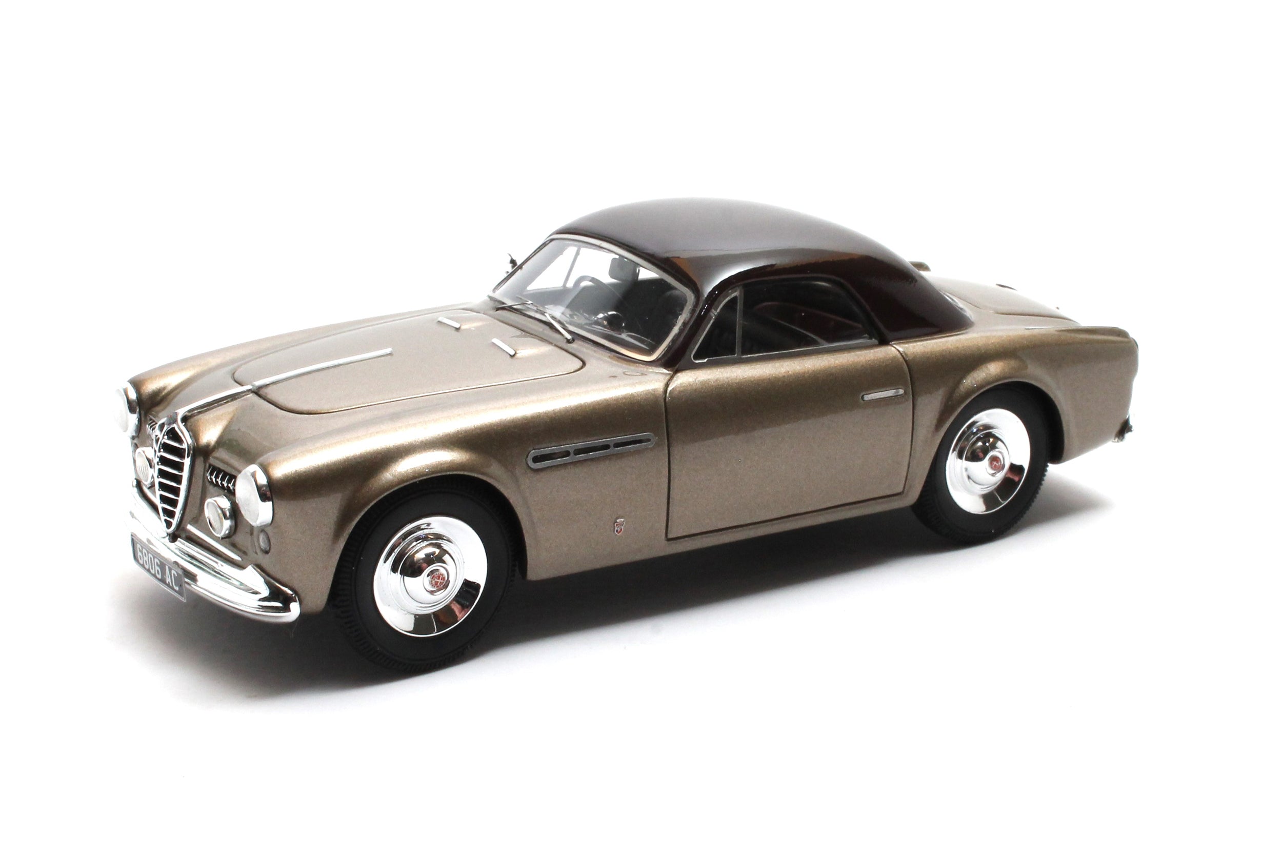 Alfa Romeo 6C 2500 SS Ghia coupe brown 1:43 – Thomas Langejürgen