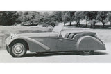 Bugatti T57SC Roadster vdPl 1938 - grey 1:43