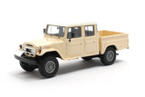 Toyota HJ45 Landcruiser Crew Cab 1979 - cream 1:43