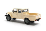 Toyota HJ45 Landcruiser Crew Cab 1979 - cream 1:43