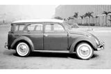 VW Fusca Station Wagon Prototype 1962 - marron 1:43