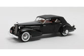 Cadillac V16 DCS Phaeton (closed top) 1937 - black 1:43