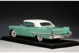 1957 Cadillac Series 62 Convertible (closed roof) - Thebes green met. 1:18