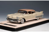 1958 Cadillac Fleetwood Sixty Special - Buckskin with light rosé top 1:43