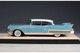 1958 Cadillac Fleetwood Sixty Special - Somerset Blue with Alpine White 1:43