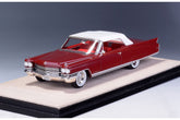 1963 Cadillac Eldorado Biarritz (closed roof) - Matador red met. 1:43