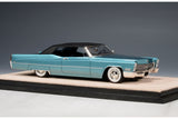 1967 Cadillac de Ville Convertible (closed roof) - Capri Aqua Metallic 1:43