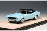 1969 Chevrolet Camaro RS SS Convertible (closed roof) - Carolina blue