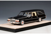 1980 Cadillac Superior Hearse - black 1:43
