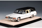 1980 Cadillac Superior Hearse - white 1:43