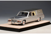 1980 Cadillac Superior Hearse - silver 1:43
