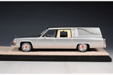1980 Cadillac Superior Hearse - silver 1:43