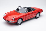 Alfa Romeo 1600 Duetto Spider red 1:18