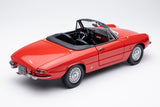 Alfa Romeo 1600 Duetto Spider red 1:18