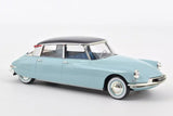 Citroën DS 19 1959 - Nuage Blue and Violet + Caravane Hénon 1:18