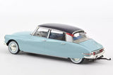 Citroën DS 19 1959 - Nuage Blue and Violet + Caravane Hénon 1:18