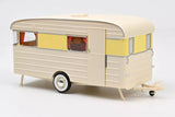 Citroën DS 19 1960 - Jonquille Yellow + Caravan Digue Panoramic 1:18