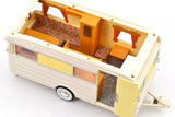 Citroën DS 19 1960 - Jonquille Yellow + Caravan Digue Panoramic 1:18