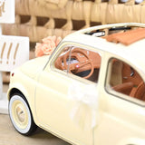 Fiat 500 L (1968) - ivory "the ideal wedding present" 1:18