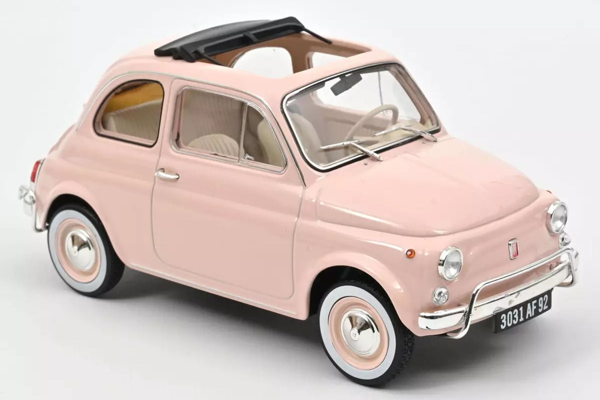 Fiat 500 L special birth pack 1968 - pink 1:18 – Thomas