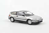 Honda CRX 1990 - Silver 1:18