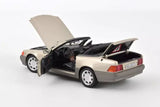Mercedes 500 SL (R129) 1989 - smoke silver metallic 1:18