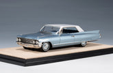1962 Cadillac Coupe de Ville - Newport Blue Metallic (white roof) 1:43