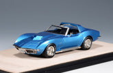 1969 Chevrolet Corvette C3 L88 Coupe (T Roof) - Lemans Blue Metallic 1:43