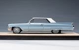 1962 Cadillac Coupe de Ville - Newport Blue Metallic (white roof) 1:43