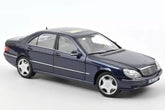 Mercedes S55 AMG (W220) 2000 - blue 1:18