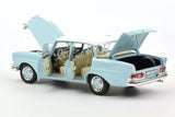 Mercedes 220 S (W111) 1965 - light blue 1:18