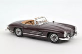 Mercedes 300 SL Roadster 1957 - dark red 1:18