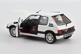 Peugeot 205 GTi 1.9 1989 - Meije White 1:18