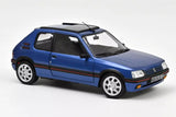 Peugeot 205 GTi 1.9 with windowroof 1992 - Miami Blue 1:18