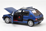 Peugeot 205 GTi 1.9 with windowroof 1992 - Miami Blue 1:18