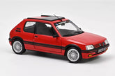 Peugeot 205 GTi 1.9 PTS deco 1991 - Vallelunga red 1:18