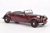 Citroën Traction Cabriolet 1938 - dark red 1:18