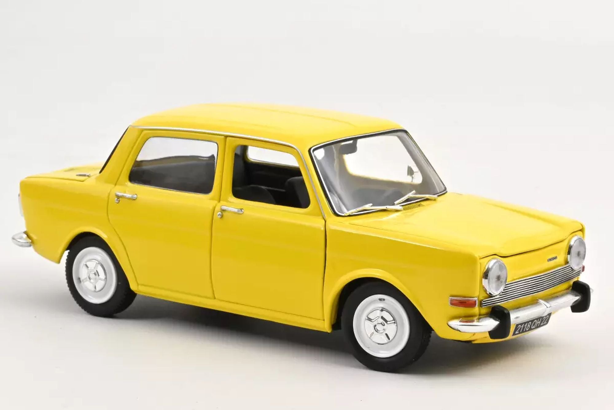 Modèle réduit Simca 1000 Ls 1974 Maya Jaune 1/18 | Norev Modèle réduit Simca 1000 Ls 1974 Maya Jaune 1/18 | Norev
