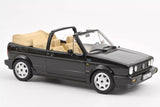 VW Golf 1 Cabriolet 1992 - black 1:18