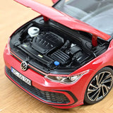 VW Golf VIII GTI (2020) - Tornado red 1:18