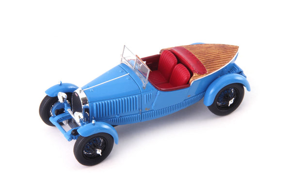 Bugatti Type 40 Boattail Speedster (1927) - blue 1:43