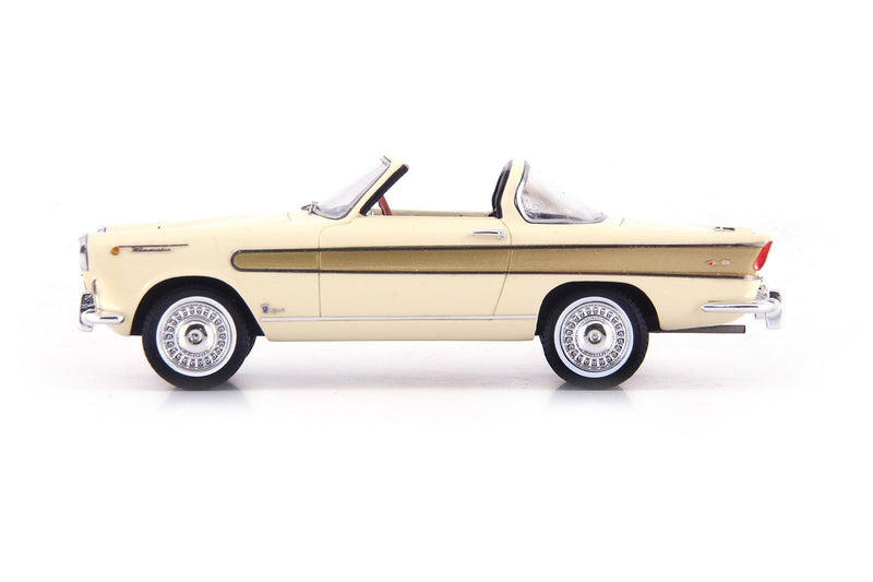 Fiat 1200 Vignale Wonderful Cabrio 1957 - creme/gold 1:43