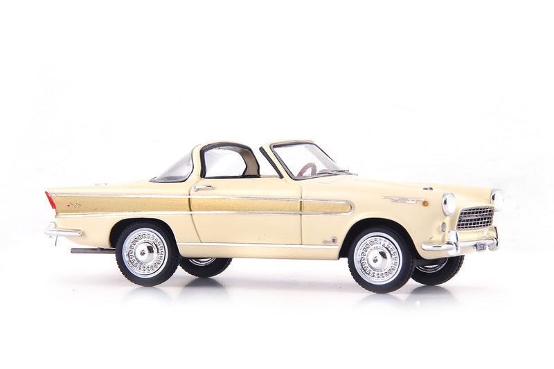 Fiat 1200 Vignale Wonderful Cabrio 1957 - creme/gold 1:43