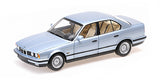 BMW 535i (E34) 1988 - Light Blue Metallic 1:18