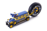 Buick "Goodyear Airwheel" Promotion Bus - blue/yellow 1:43